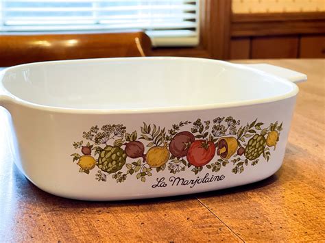 A-10-B Casserole With Lid. . La marjolaine corningware value